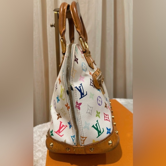 💯% Authentic Louis Vuitton Monogram Multicolor Alma PM✨ - Picture 3 of 16